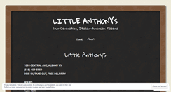 Desktop Screenshot of littleanthonys.org