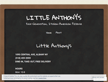 Tablet Screenshot of littleanthonys.org